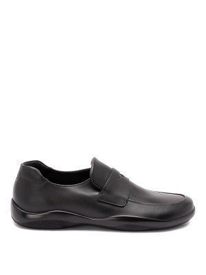 PRADA: Loafers & Slippers - Toblach Leather Loafers