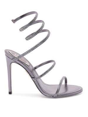 RENE CAOVILLA: サンダル - サンダル - 銀