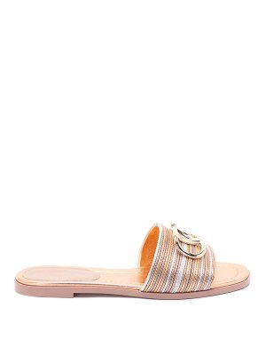 VALENTINO GARAVANI: flip flops - Vlogo Signature Slides