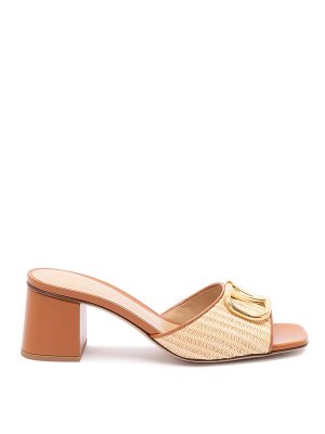 VALENTINO GARAVANI: flip flops - Vlogo Signature Slides