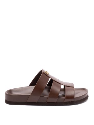 VALENTINO GARAVANI: Sandales - Sandales - Marron