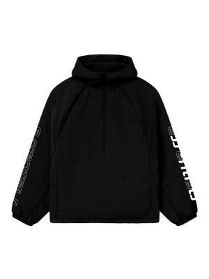 FEAR OF GOD: cappotti al ginocchio - Anorak con mezza zip in nylon tecnico