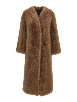 B&B COUTURE: ニーレングスコート - 膝丈コート - ブラウン