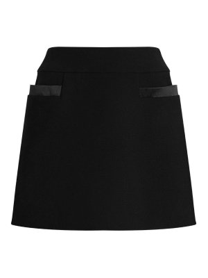 DOLCE & GABBANA: gonne al ginocchio  e longuette - Gonna basca con tasche