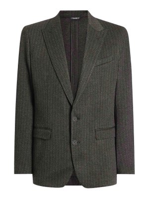 DOLCE & GABBANA: Vestes de costume - Blazer - Noir
