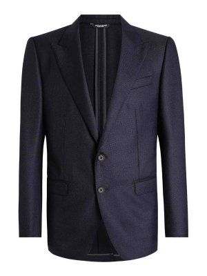 DOLCE & GABBANA: blazers - Single-Breasted Taormina Blazer