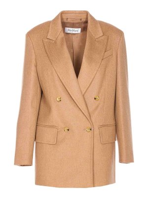 Max Mara: Blazer - Blazer - Beige