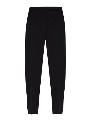 Max Mara: Pantalones casual - Pantalón Casual - Negro