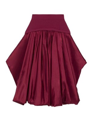 JONATHAN SIMKHAI: ニーレングススカート＆ミディ丈 - 膝丈/ミディスカート - 赤