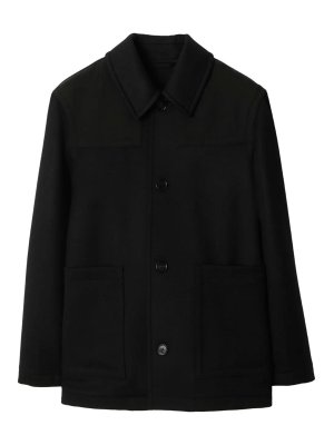 BURBERRY: Chaquetas casual - Chaqueta Casual - Negro