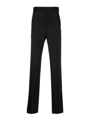 ALEXANDER MCQUEEN: Pantalones casual - Pantalón Casual - Negro