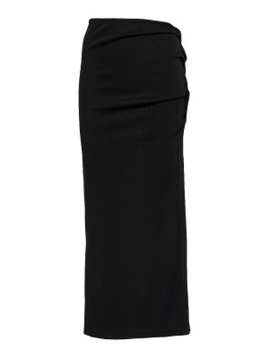 CHRISTOPHER ESBER: ニーレングススカート＆ミディ丈 - 膝丈/ミディスカート - 黒