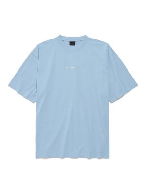 BALENCIAGA: Camisetas - Camiseta - Azul