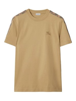 BURBERRY: t-shirts - Cotton T-Shirt