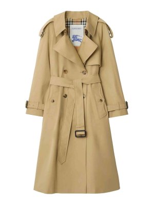 BURBERRY: Trenchcoats - Trenchcoat - Beige