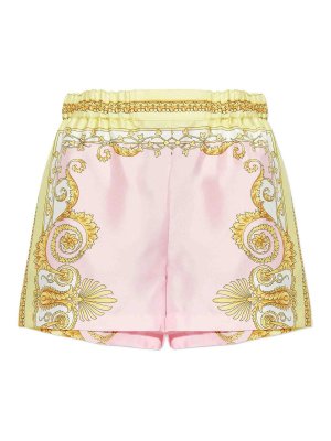 VERSACE: Hosen Shorts - Shorts - Gelb