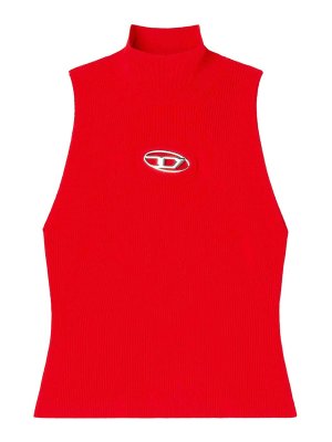 DIESEL: Tops und Tank Tops - Top - Rot