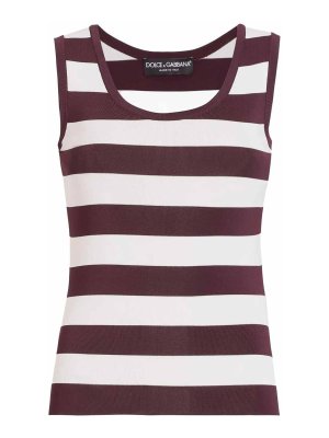 DOLCE & GABBANA: Tops und Tank Tops - Top - Rot