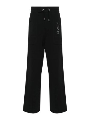 Balmain: Pantalones deportivos - Pantalones Deportivos - Negro