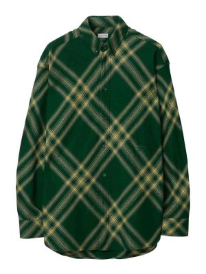 BURBERRY: Camisas - Camisa - Verde