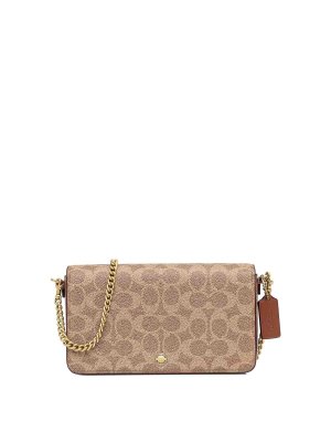 COACH: クロスボディバッグ - クロスボディバッグ - ブラウン