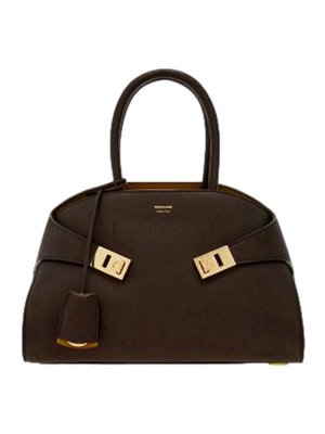 FERRAGAMO: Handtaschen - Shopper - Braun