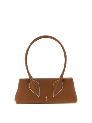 CHRISTIAN LOUBOUTIN: Sacs bowling - Sac De Bowling - Marron