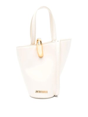 JACQUEMUS: クロスボディバッグ - クロスボディバッグ - ベージュ