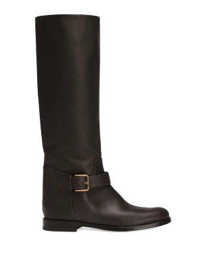 DOLCE & GABBANA: Botas - Botas - Marrón