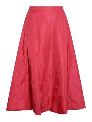 ADD: ニーレングススカート＆ミディ丈 - 膝丈/ミディスカート - 赤