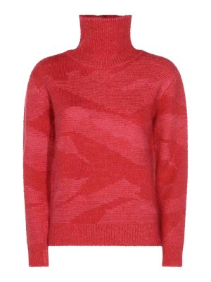 ADD: Cuellos altos y polos - Suéter Con Cuello Alto - Rojo