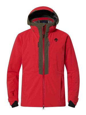 DESCENTE: カジュアルジャケット - カジュアルジャケット - 赤