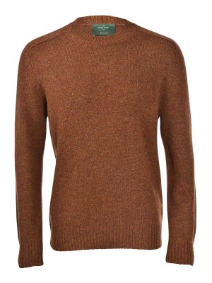 GRAN SASSO: クルーネック - クルーネック - 黒