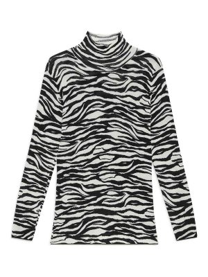 MALIPARMI: Suéteres con cuello pico - Suéter Cuello Redondo - Beis