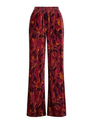 MALIPARMI: Pantalones casual - Pantalón Casual - Rojo Oscuro