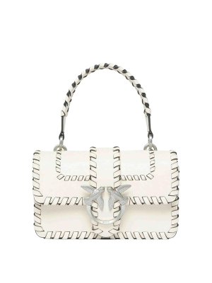 Pinko: Umhängetaschen - Umhängetasche - Creme