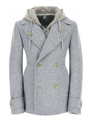 L.B.M 1911: ニーレングスコート - 膝丈コート - グレー