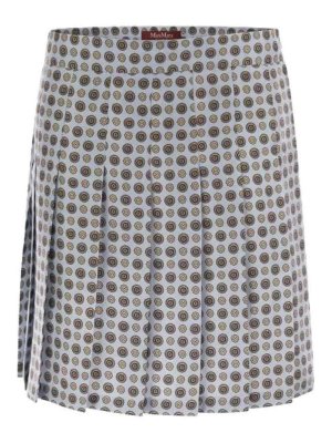 MAX MARA STUDIO: ニーレングススカート＆ミディ丈 - 膝丈/ミディスカート - ブルー