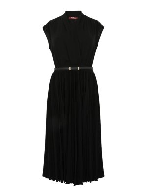 MAX MARA STUDIO: knee length dresses - Albino