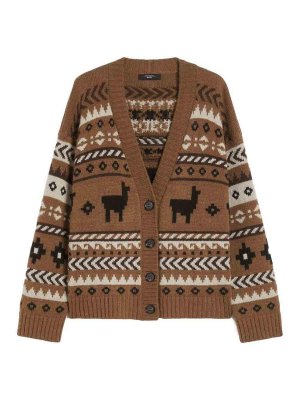 WEEKEND MAX MARA: Cardigans - Cardigan - Camel