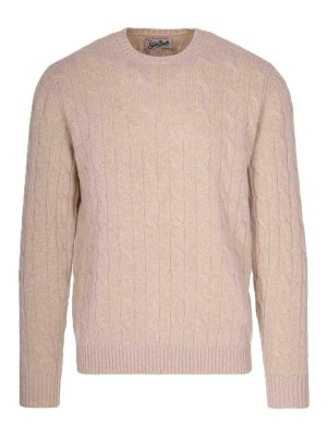 MC2 SAINT BARTH: Felpe e maglie - La felpa in lana treccia