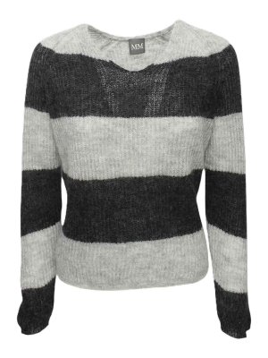 Max Mara: Rollkragenpullover  und Polo-Ausschnitt - Rollkragenpullover - Hellgrau