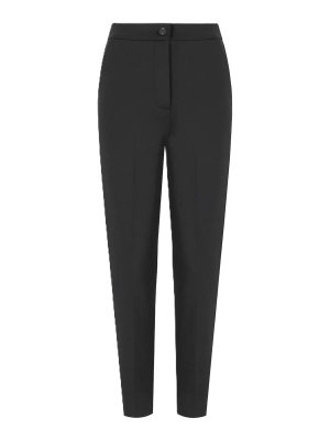 Max Mara: Casual Hosen - Casual Hose - Schwarz