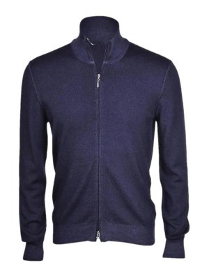 Paolo Fiorillo: Cardigans - Cardigan - Blau