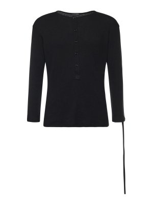 ANN DEMEULEMEESTER: Tops und Tank Tops - Top - Schwarz