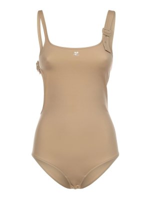 Courreges: one-piece - Buckle Swimsuit