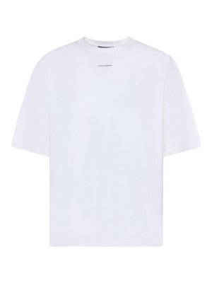 DOLCE & GABBANA: t-shirts - Printed Cotton T-Shirt