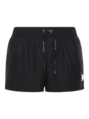 DOLCE & GABBANA: Badeanzüge und Badehosen - Badehose - Schwarz
