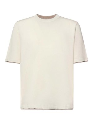 ELEVENTY: t-shirts - Cotton T-Shirt