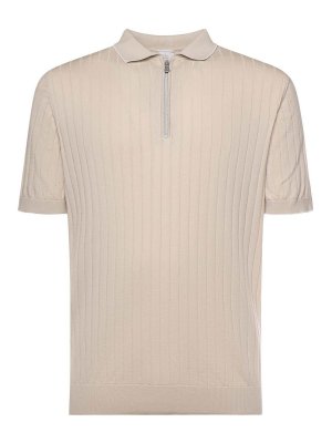 ELEVENTY: ポロシャツ - ポロシャツ - グレイッシュブラウン